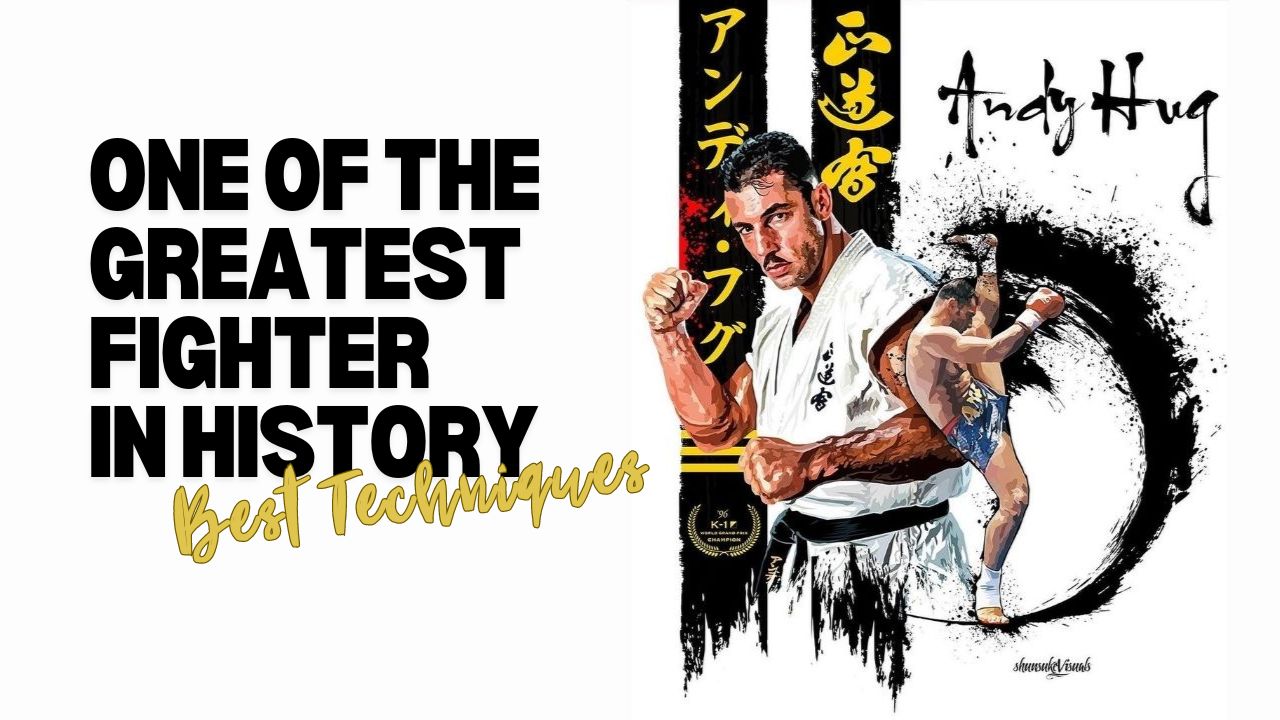 The video is a tribute to the legendary fighter Andy Hug. He was a Swiss karateka and kickboxer who competed in the heavyweight division.